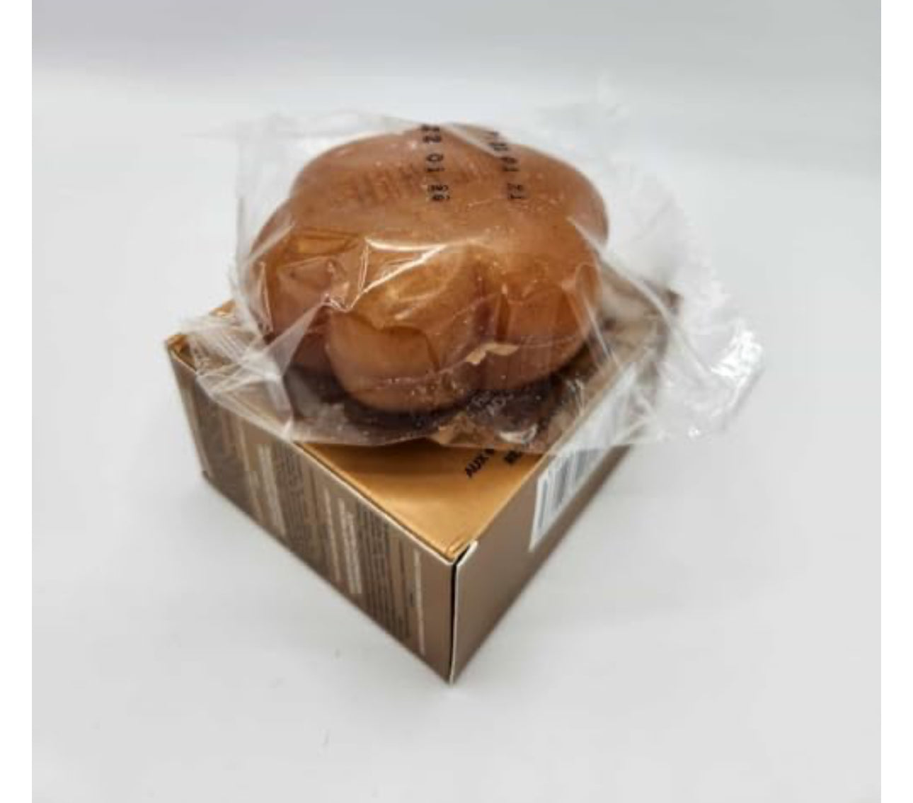 2pcs of pure white Gold Exfoliating soap